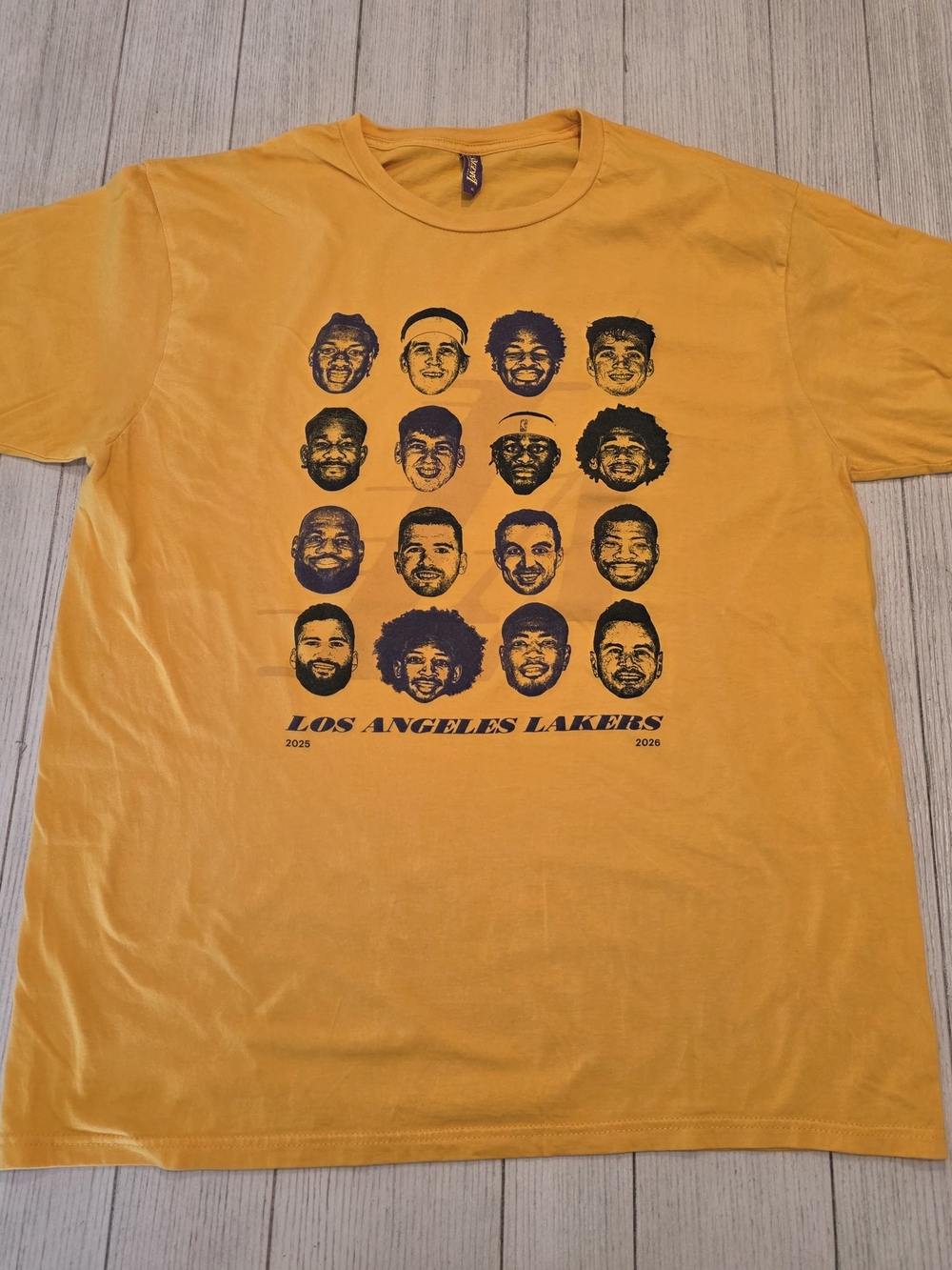Lakers 2026 NBA Playoff Arena SGA Shirt XL